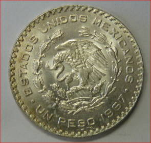 Mexico 1 peso 1967 KM459